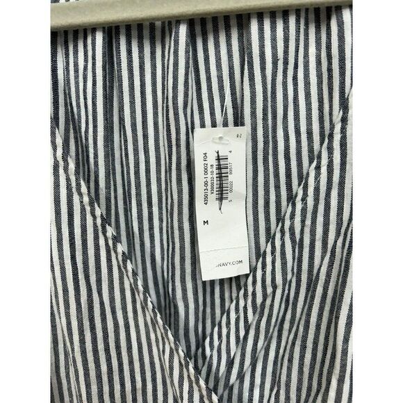 NWT Old Navy Maternity Shirt Striped Long Sleeve V Neck Pullover Top M NEW - Picture 3 of 9